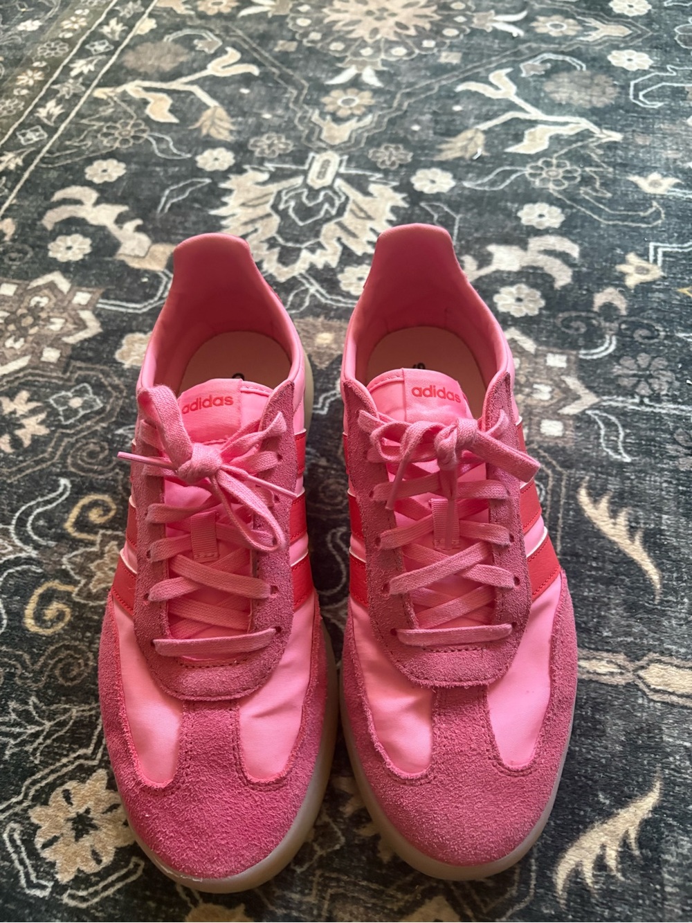 adidas Pink Women's Classic tennis shoes